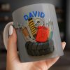 Customizable Mechanic Tools And Tire Design - Personalized Custom Coffee Mug - JBS075_MG