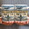 Customizable Military Pilot And Jets Theme - Personalized Custom Coffee Mug - JBS104_MG