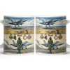 Customizable Military Pilot And Jets Theme - Personalized Custom Coffee Mug - JBS104_MG
