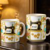 Customizable Name and Design Sewing Enthusiast Mug - Personalized Custom Coffee Mug - HOB025_MG