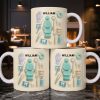Customizable Name Dental Essentials Mug - Personalized Custom Coffee Mug - DOC072_MG