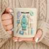 Customizable Name Dental Essentials Mug - Personalized Custom Coffee Mug - DOC072_MG