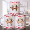 Customizable Names With Cheerful Emojis And Love Symbols - Personalized Custom Coffee Mug - CPL1280_MG