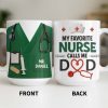 Customizable Nursing Professional Design - Personalized Custom Coffee Mug - DAD274_MG