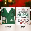 Customizable Nursing Professional Design - Personalized Custom Coffee Mug - DAD274_MG