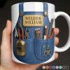 Customizable Welder Design With Tools - Personalized Custom Coffee Mug - JBS090_MG