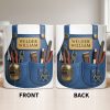 Customizable Welder Design With Tools - Personalized Custom Coffee Mug - JBS090_MG