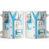 Customize With Name and Title, Dental Tools Design - Personalized Custom Coffee Mug - DOC080_MG