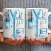 Customize With Name and Title, Dental Tools Design - Personalized Custom Coffee Mug - DOC080_MG