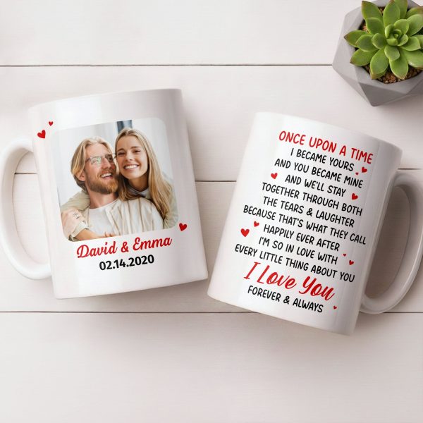 Customize With Your Favorite Photo And Special Date - Personalized Custom Coffee Mug - CPL1328_MG