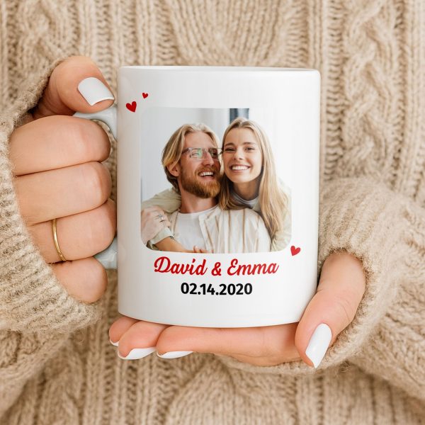 Customize With Your Favorite Photo And Special Date - Personalized Custom Coffee Mug - CPL1328_MG