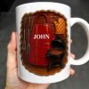 Customize With Your Name And Grill Essentials - Personalized Custom Coffee Mug - GRILL005_MG