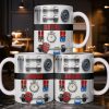 Customize With Your Special Name And Fitness Gear - Personalized Custom Coffee Mug - HOB035_MG