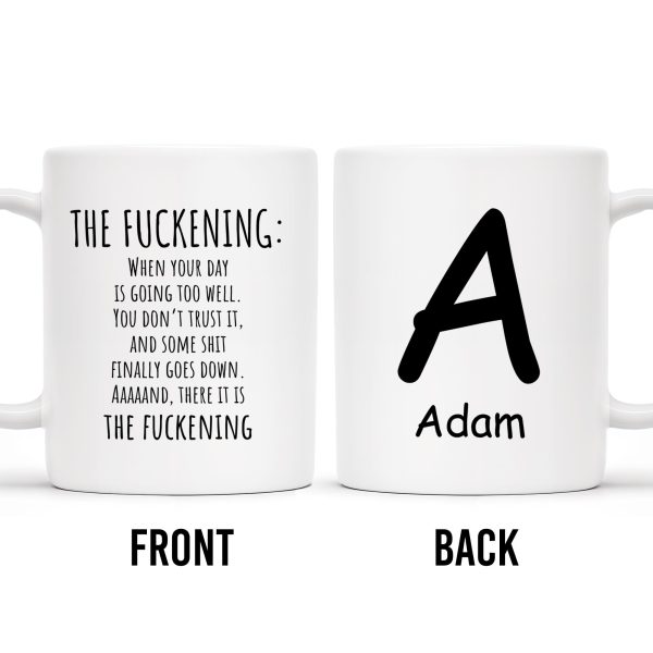 Customize Your Day Going Well Chaos Moment Mug - Personalized Custom Coffee Mug - COL044_MG
