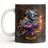 Customize Your Unique Welder Coffee Mug - Personalized Custom Coffee Mug - JBS102_MG
