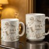 Customized Crafting Tools Design - Personalized Custom Coffee Mug - HOB023_MG
