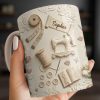 Customized Crafting Tools Design - Personalized Custom Coffee Mug - HOB023_MG