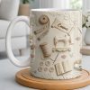 Customized Crafting Tools Design - Personalized Custom Coffee Mug - HOB023_MG