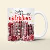Customized Gifts For Book Lovers White Mug Valentine 02XQLU111224