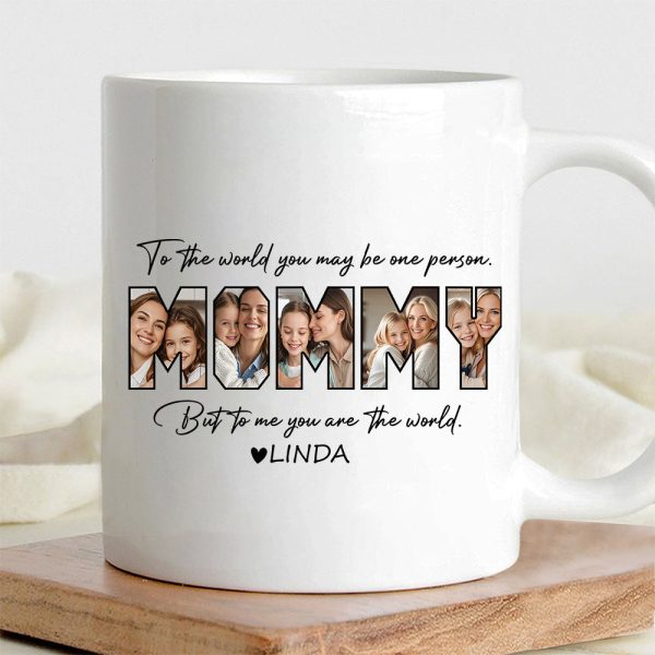 Customized Mother's Day Photo Mug Personalized Ceramic Cup
