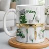 Customized Name, Golf Bag, Clubs, Balls, And Cart - Personalized Custom Coffee Mug - GOLF015_MG