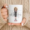Customized Name With Professional Theme and City Skyline - Personalized Custom Coffee Mug - COL128_MG