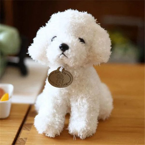 Cute 20CM Plush Curly Dog Toy - Perfect Gift for Kids!