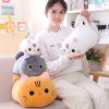 Cute 20cm Soft Cat Plush Pillow - Adorable Kawaii Cushion Toy