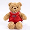 Cute 25cm Bear Plush Toy in Basketball Tee - Perfect Gift for Kids!