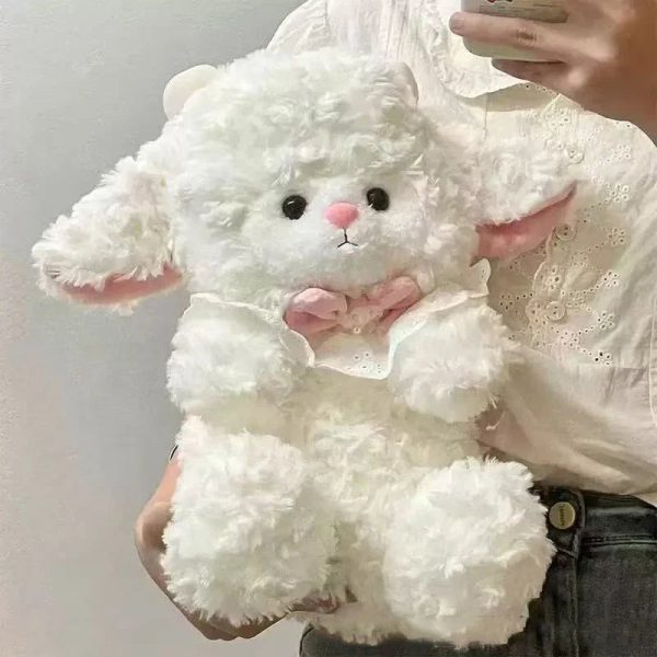 Cute 25cm Plush Sheep Toy Soft Birthday Gift for Kids