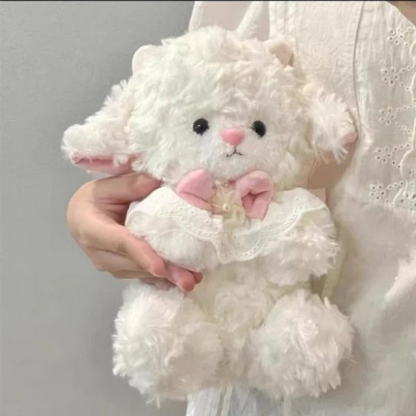 Cute 25cm Plush Sheep Toy Soft Birthday Gift for Kids