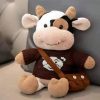 Cute 26CM Cartoon Milk Cow Plush Doll - Soft Stuffed Animal Pillow Toy