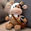 Cute 26CM Cartoon Milk Cow Plush Doll - Soft Stuffed Animal Pillow Toy