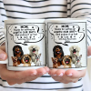 Cute 3D Puppy Thanks For Being The Best Dog Mom Ever - Personalized Mug