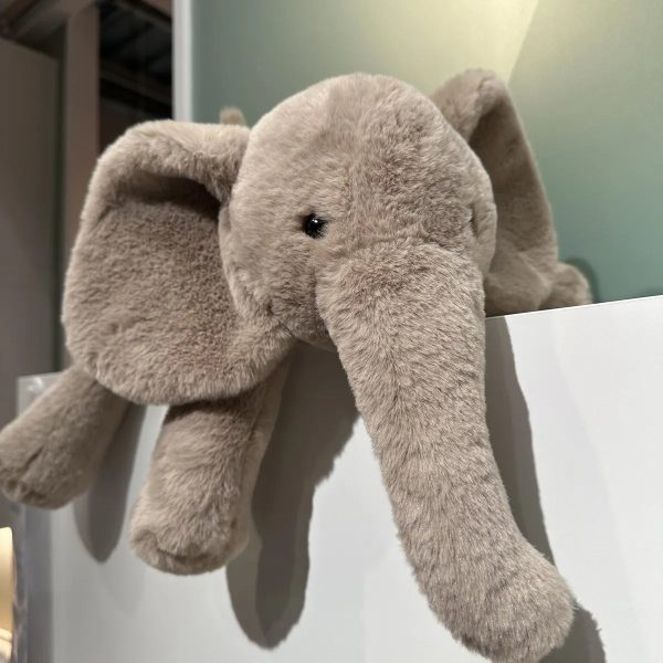 Cute 45cm Cartoon Elephant Plush Toy - Soft & Adorable Gift for All Ages