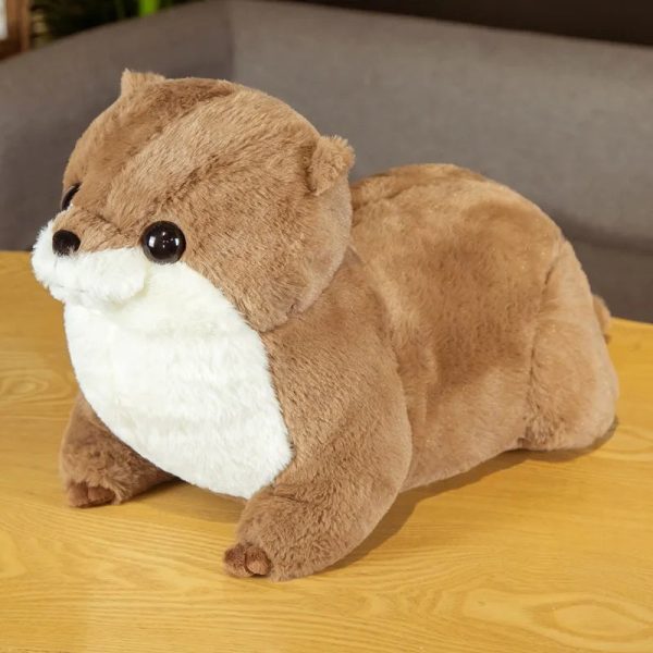 Cute 50cm Realistic Otter Plush Toy - Soft & Cuddly Gift for Kids