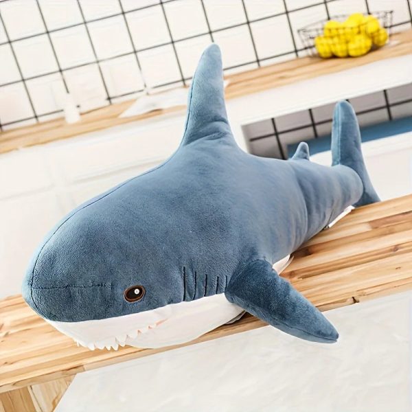 Cute 58CM Soft Shark Plush Toy - Adorable Gift for Kids & Collectors!
