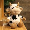 Cute 65CM Cartoon Milk Cow Plush Toy - Soft Cuddle Buddy for Kids
