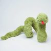 Cute 80cm Green Plush Snake Toy - Fun Gift for Kids & Holidays!