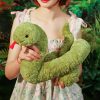 Cute 80cm Green Plush Snake Toy - Fun Gift for Kids & Holidays!