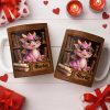 Cute Baby Dragon With Glasses, Books And Scrolls Wooden Bookshelf - Personalized Custom Coffee Mug - BLV093_MG