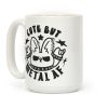 Cute But Metal AF Bunny Coffee Mug