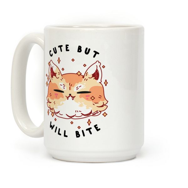 Cute But Will Bite Coffee Mug