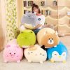 Cute Cartoon Animal Plush Pillows - Adorable Gifts for Kids