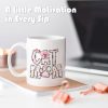 Cute Cat Mom Coffee Mug Gift for Cat Lover Women Mom Sister Friend, Birthday Christmas Gift