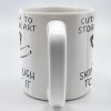 Cute Enough To Stop Your Heart, Skilled Enough To Restart It - Personalized Custom Coffee Mug - DOC046_MG