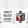 Cute Fathers Day Mug, Funny Gift For Dad, Father's Day Gift From Daughter, World's Greatest Farter (I Mean Father), Dad Mug From Son C298