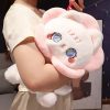 Cute Floral Cat Plush Toy 30cm Soft Stuffed Doll