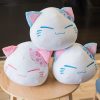Cute Floral Cat Plush Toy 30cm Soft Stuffed Doll