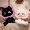 Cute Floral Cat Plush Toy 30cm Soft Stuffed Doll